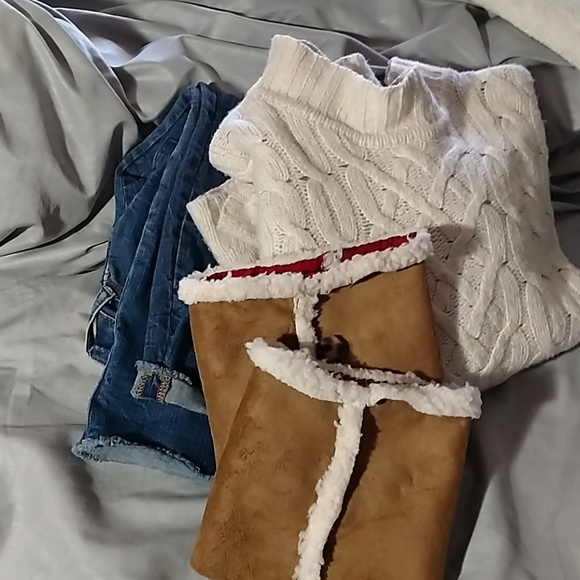 (Last pair)Sherpa & Suade Hug your boots, booties - Picture 6 of 7